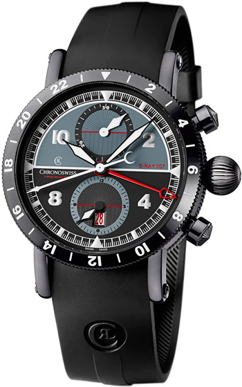часы Timemaster Chronograph GMT S-RAY 007 (Ref. CHD-7535G-D/N)