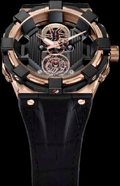 часы C1 BlackSpider Tourbillon Rose Gold