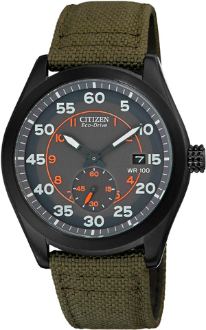 Часы Citizen Eco-Drive Military Sub-Seconds (Ref. BV1085-22H)