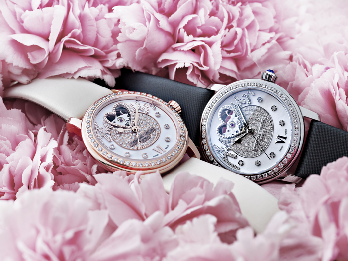 Pavée Amour, новая женская коллекция от Frédérique Constant с автоматическим калибром