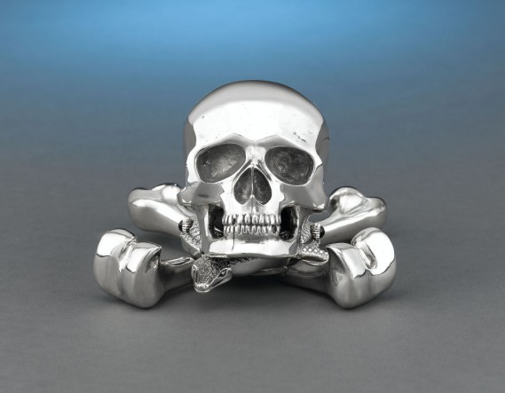 часы Skull Clock