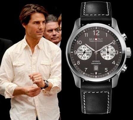 Том Круз с часами Bremont ALT1-C Том Круз с часами Bremont ALT1-C