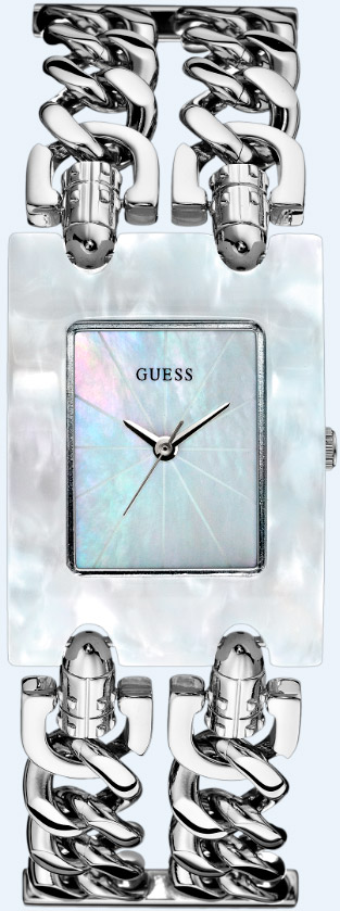«Мраморные» часы Guess