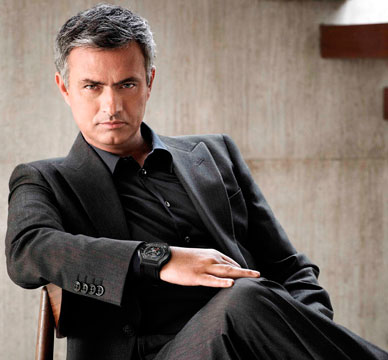 Жозе Моуринью с часами The Mourinho City Ego от DeLaCour Жозе Моуринью с часами The Mourinho City Ego от DeLaCour