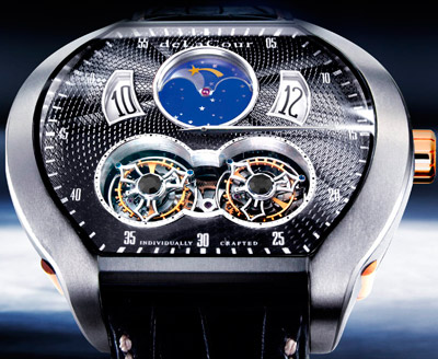 часы Christophe Claret DeLaCour Bitourbillon