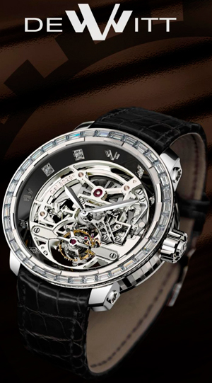 Часы Twenty-8 Skeleton Tourbillon от DeWitt