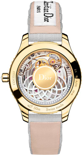 задняя сторона часов Dior Grand Soir N°20