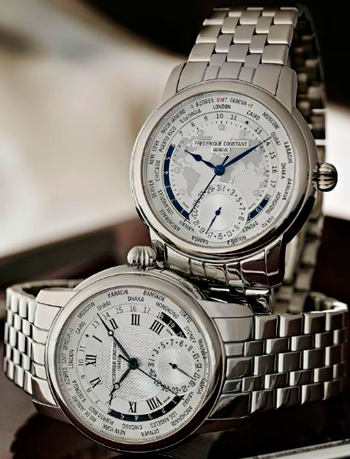 Часы Frederique Constant Classics Manufacture Worldtimer Bracelet