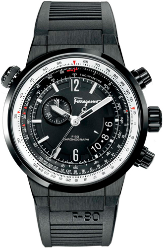  Salvatore Ferragamo F-80 Pilot Chronograph