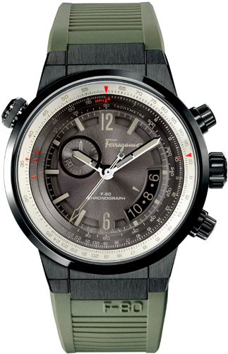 Часы Salvatore Ferragamo F-80 Pilot Chronograph