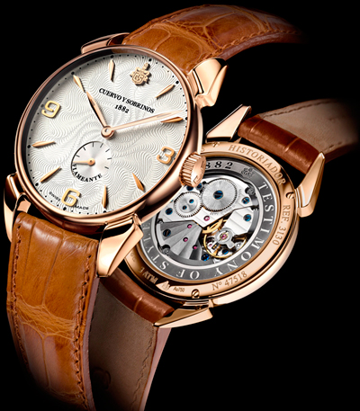 часы Historiador Flameante (Ref. 3130) от Cuervo y Sobrinos