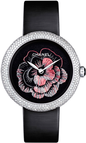 Часы Mademoiselle Privé Camélia Brodé от Chanel