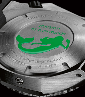 задняя сторона часов Girard-Perregaux Sea Hawk MoM