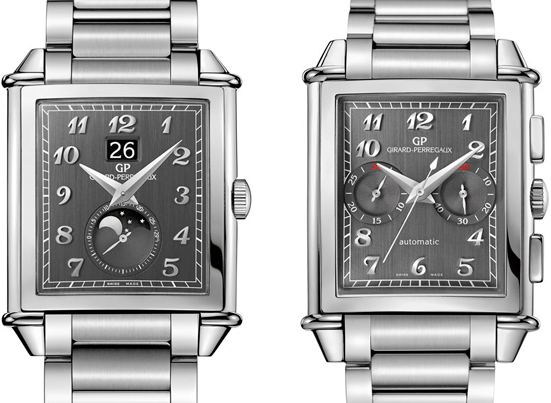 Часы Vintage 1945 XXL Large Date & Moon-Phases и Vintage 1945 XXL Chronograph от Girard-Perregaux