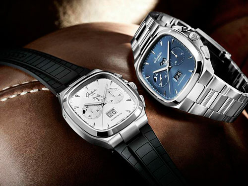 BaselWorld 2014: Seventies Chronograph Panorama Date от Glashütte Original 