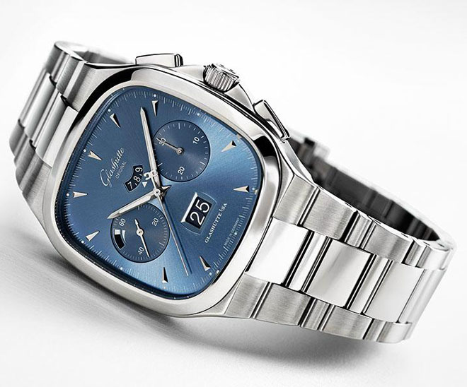  Часы Seventies Chronograph Panorama Date от Glashütte Original 