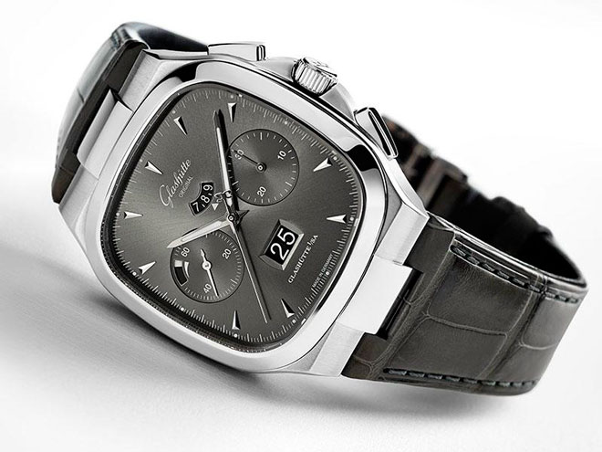  Часы Seventies Chronograph Panorama Date от Glashütte Original 