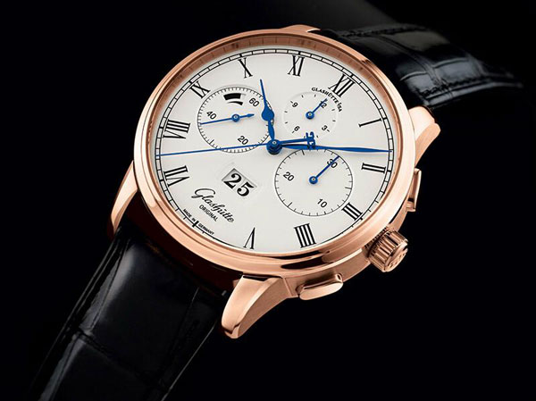Часы Senator Chronograph Panorama Date от Glashütte Original