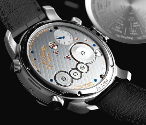 задняя сторона часов Glashütte Original