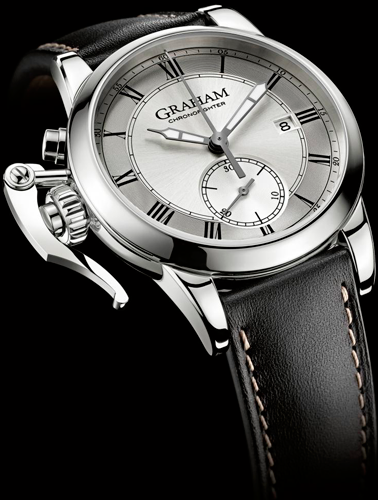  Graham 1695 Silver Chronograph