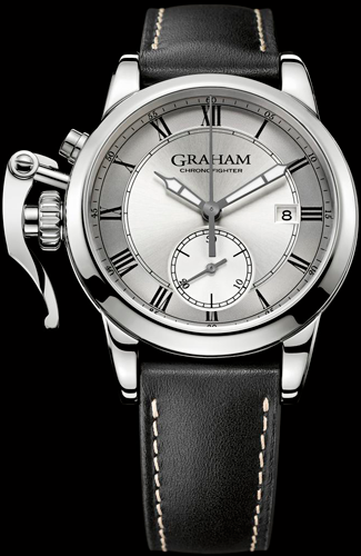  Graham 1695 Silver Chronograph