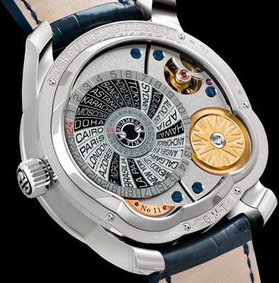 обратная сторона часов Greubel Forsey GMT