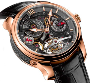 Часы Double Tourbillon Technique 30° Bi-color от Greubel Forsey