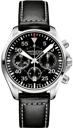 часы Khaki Aviation Pilot Auto Chrono