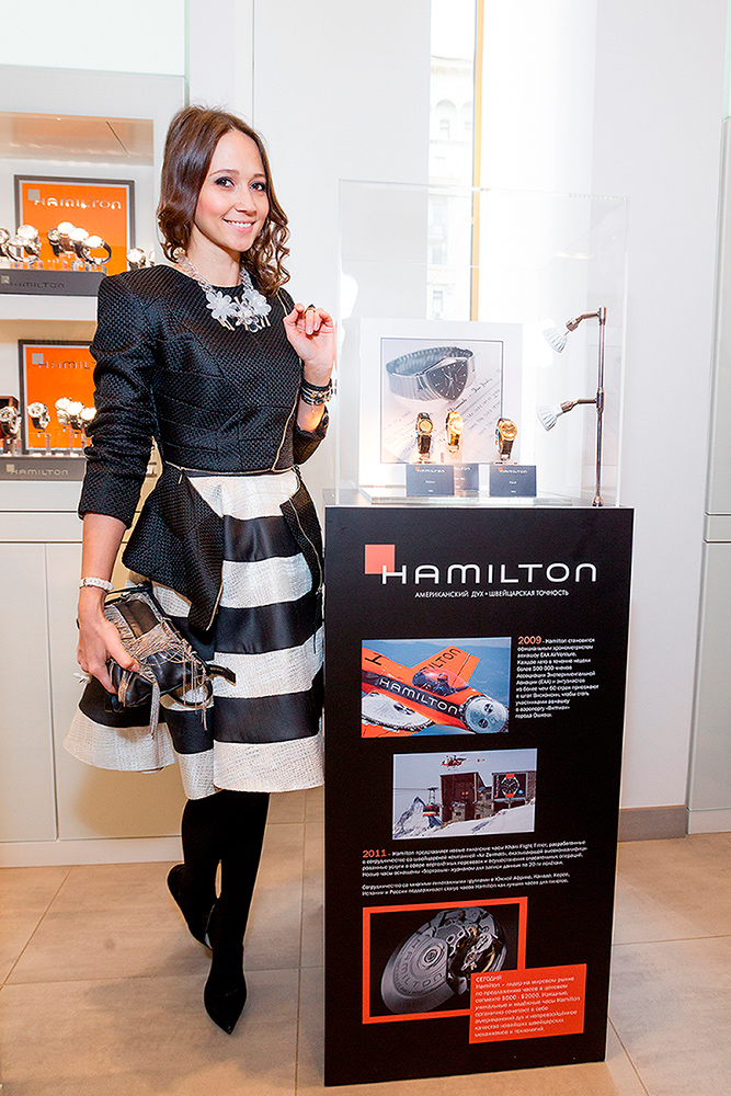 Фото-отчет с открытия выставки винтажных часов Hamilton