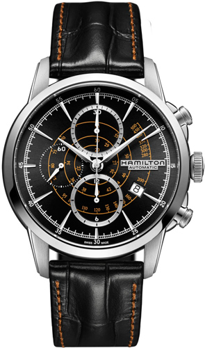  RailRoad Auto Chrono  Hamilton