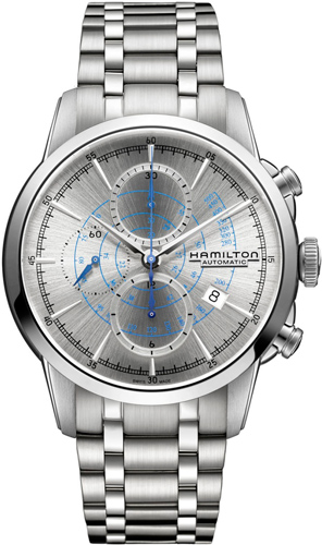  RailRoad Auto Chrono  Hamilton