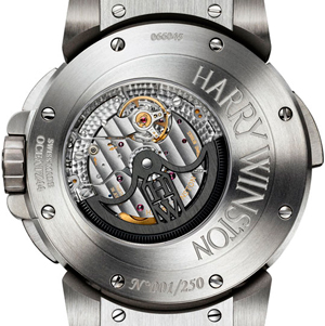 задняя сторона часов Ocean Dual Time Monochrome
