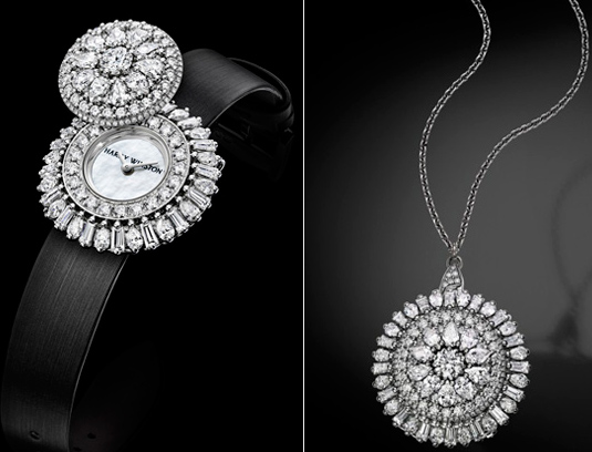  Harry Winston Rosebud watch