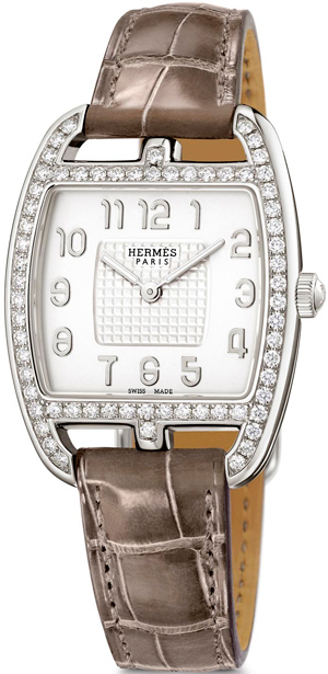 Часы Cape Cod Tonneau GM Silver от Hermès