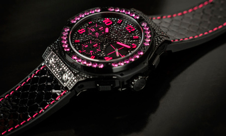 Женские часы Big Bang Fluo Pink от Hublot