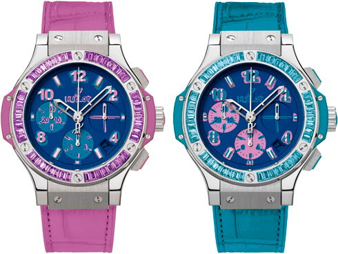 Часы Hublot Big Bang Pop Art (Ref. 341.SV.5199.LR.1905.POP14 and 341.SL.5199.LR.1907.POP14)