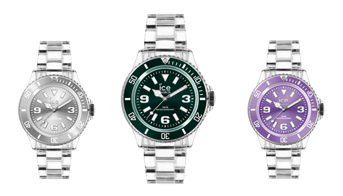 Версии Silver, Forest и Purple модели Ice Pure от Ice-Watch
