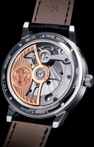 задняя сторона часов Master Grande Tradition Tourbillon Cylindrique