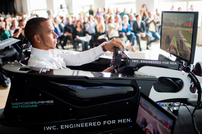 Льюис Хэмилтон посетил IWC Schaffhausen