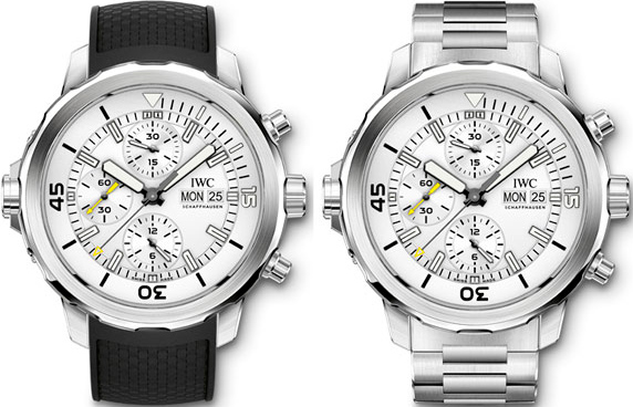 Часы IWC Aquatimer Chronograph (Ref. IW376801 и Ref. IW376802)