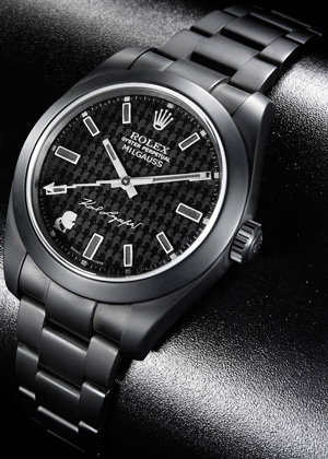 Часы Milgauss от Bamford Watch Department и Карла Лагерфельда Часы Milgauss от Bamford Watch Department и Карла Лагерфельда