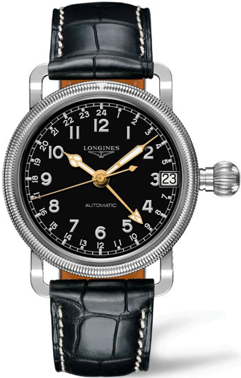  Longines Avigation Oversize Crown GMT (Ref. L2.778.4.53)