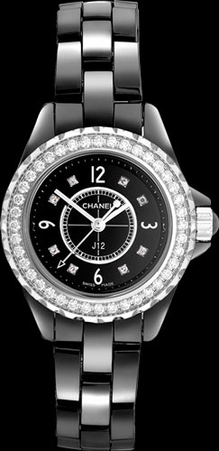 часы H2571 Chanel J12 Black Get-Set Steel 29mm Bracelet Watch