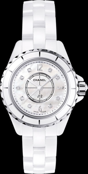 часы H2570 Channel J12 White Classic 29mm Diamond Set Bracelet Watch часы H2570 Channel J12 White Classic 29mm Diamond Set Bracelet Watch