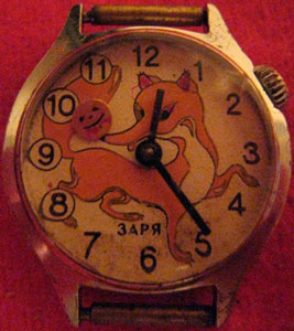 Самые знаменитые детские советские часы «Заря»