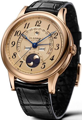 Часы Osmior Quantieme Perpetual Retrograde от L.Leroy Часы Osmior Quantieme Perpetual Retrograde от L.Leroy