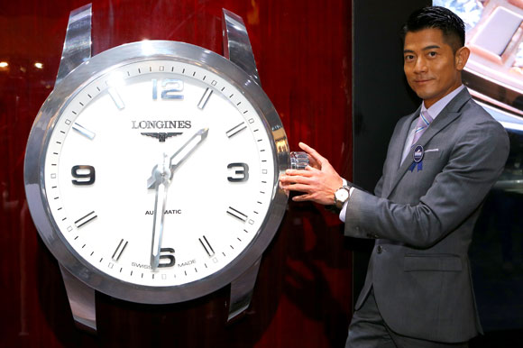 Аарон Квок (Aaron Kwok), амбассадор Longines на Longines Hong Kong Masters 2014