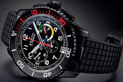 Часы Zenith El Primero Stratos Flyback Rainbow