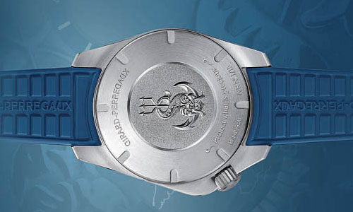 задняя сторона часов Sea Hawk Pro 1000M Big Blue