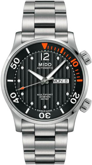 часы Multifort Two Crowns Diver от Mido